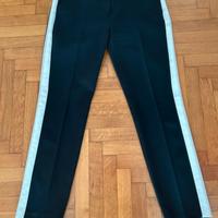 Pantaloni Zara elasticizzati dritti neri taglia L