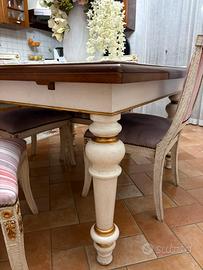 Tavollo e sedie da pranzo