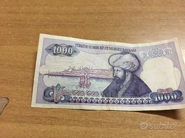 K3395NN-Banconota 1000 Lira turchia