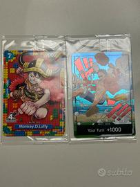 Promo sealed pre op 17 Luffy lego e don sealed