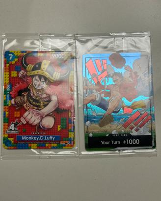 Promo sealed pre op 17 Luffy lego e don sealed