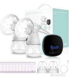 Tiralatte elettrico doppio ricaricabile