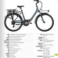ATALA E-RUN FS 400 LADY  E-bike a pedalata a