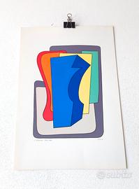 Luigi Veronesi 1980 - Grafica Vintage