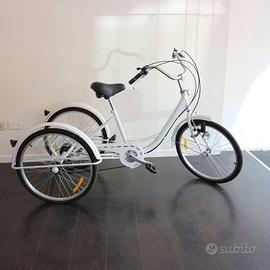 TRICICLO BICICLETTA ADULTI 26" USATO POCO