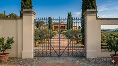 Cancello Antico in Ferro Battuto Fine '800 - Villa
