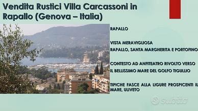 Rustici, Villa Carcassoni, Rapallo, Genova, Italia