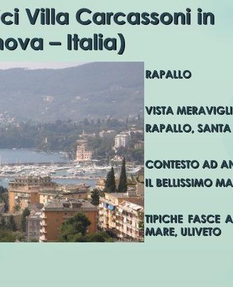 Rustici, Villa Carcassoni, Rapallo, Genova, Italia