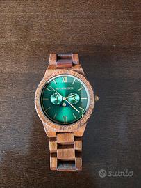 orologio in legno 