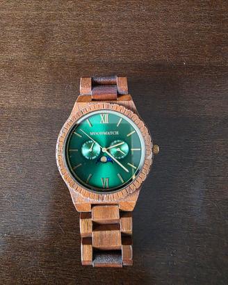 orologio in legno 