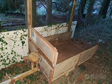 Carrello trattore L mt1,15 x 0,90 agricoltura