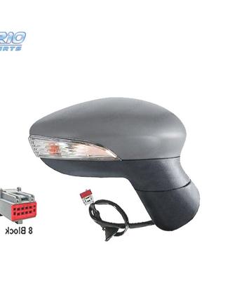 SPECCHIO COMPLETO DESTRO FORD FIESTA MK6 08-12 TER