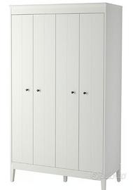 Armadio IKEA HEMNES bianco 3 ante – grande e capie