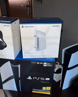 Sony ps5 pro+lettore permuto