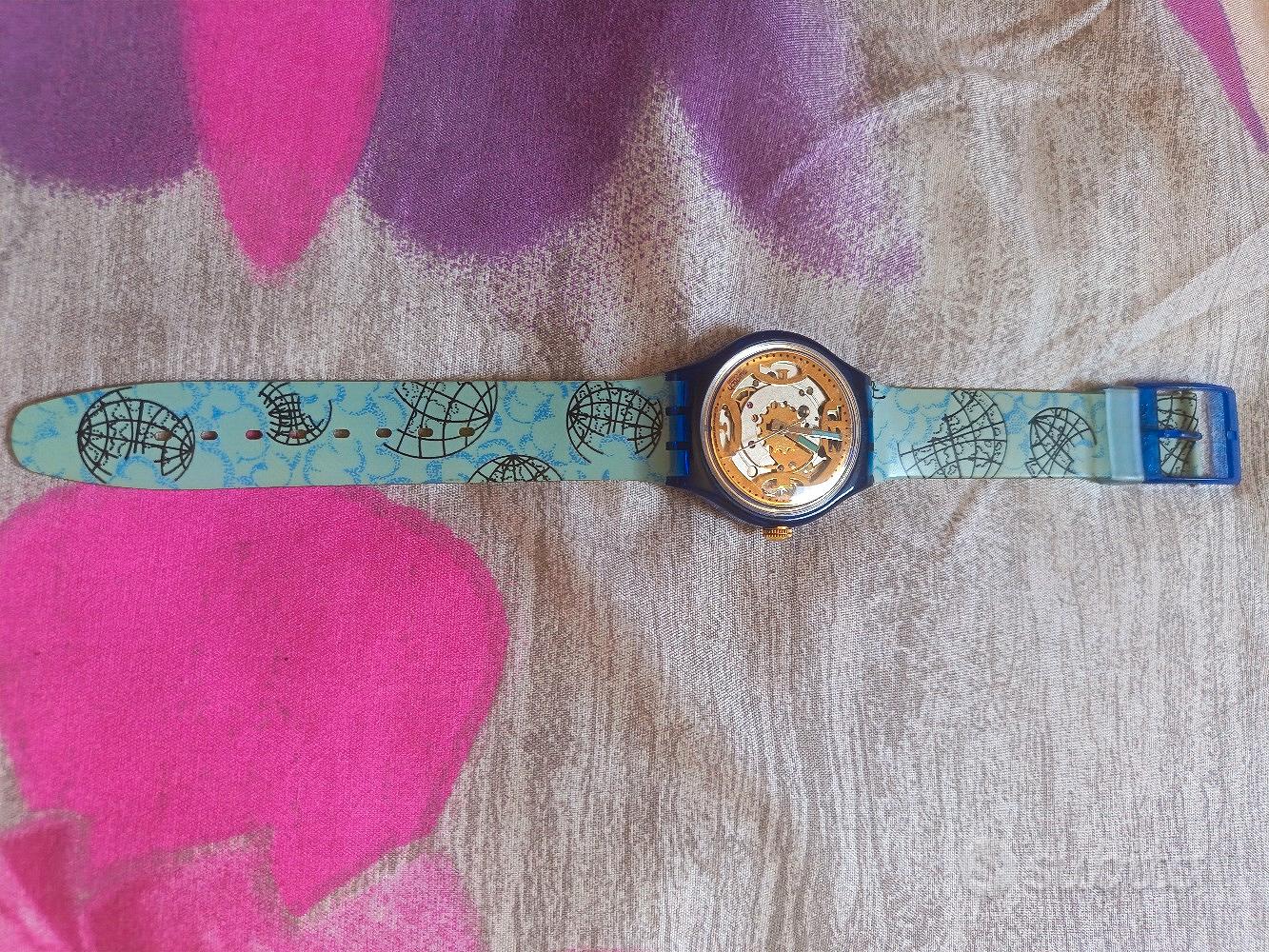 orologio Swatch Automatic Mappamondo SAN101 - Collezionismo In 