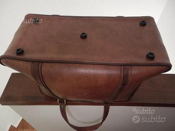 Borsa porta macchina da cucire Singer vintage