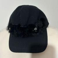 Cappello con visiera nero paesaggio