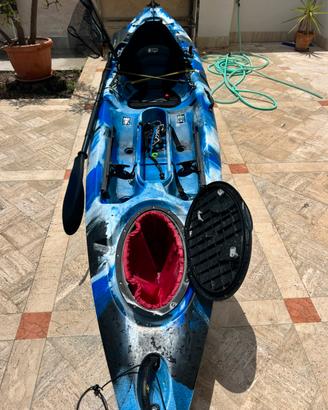 Bull kayak prestige 363 fishing completo