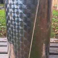 Fusto per olio e vino in acciaio 110 litri