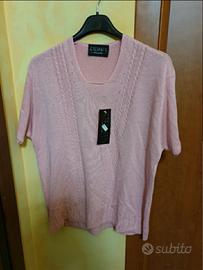 Maglia maniche corte donna Tg.L nuova