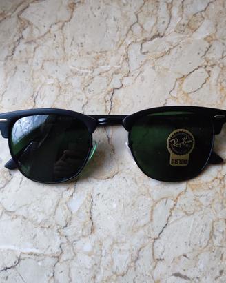 Ray-Ban Clubmaster RB3016 Neri Originali - Nuovi

