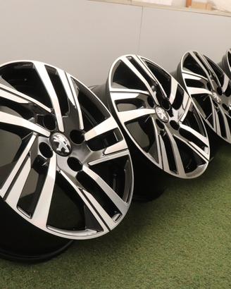 Cerchi in lega Peugeot 208 16 ORIGINALI 9829566277