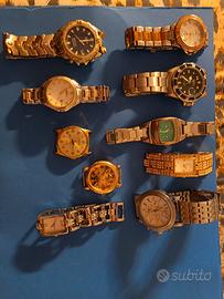 Lotto 10 orologi  funzionanti