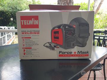 Saldatrice Telwin Force 125 + Casco