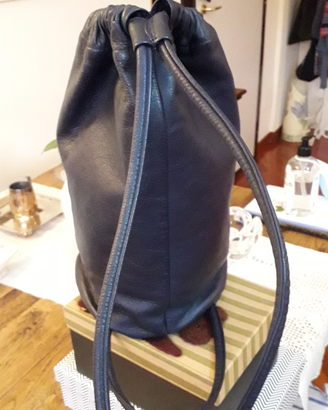Borsa zaino pelle blubGemel e Borsa Carpisa nuova