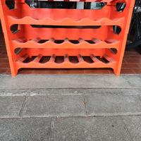 Porta bottiglie modulare 18 pezzi (108 bottiglie)