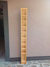 tre librerie/scaffali Gnedby di Ikea colore acero