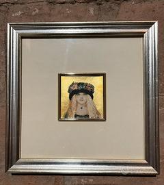 Serigrafia su foglia oro