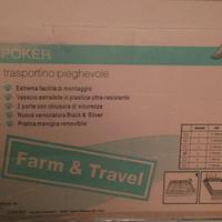 Gabbia - Trasportino pieghevole per animali