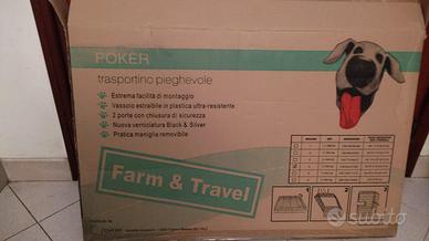 Gabbia - Trasportino pieghevole per animali