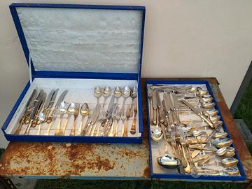 Servito posate bagnato argento - ARG 800