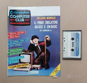 Commodore Computer Club 37 1986 + Cassetta
