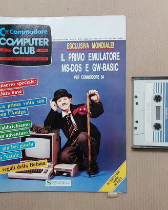 Commodore Computer Club 37 1986 + Cassetta