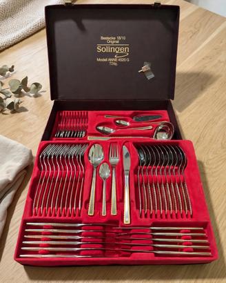 servizio posate Solingen 18/10 ModAnne 4520 G 72 p