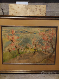 Quadro "Blühende bäume" di Istvan Szonyi