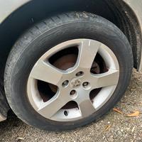 Cerchi con gomme 207 307 peugeot
