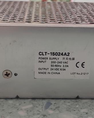 Alimentatore switching professionale 24Vdc 