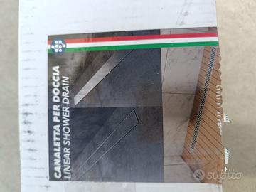 Canaletta doccia piastrellabile da 65 cm NUOVA
