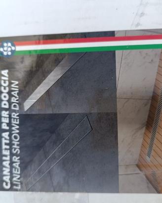 Canaletta doccia piastrellabile da 65 cm NUOVA