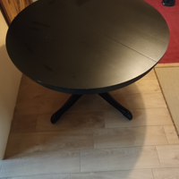 Tavolo Allungabile Ikea Ingatorp Nero in Legno