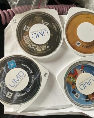 4 Giochi PSP UMD