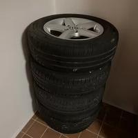 4 Gomme Cerchi Ruote Golf 7 195/65 R15 lega origin