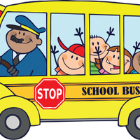 Autista scuolabus e assistente