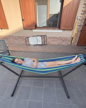 Amaca da giardino/Terrazzo con supporto autoportan
