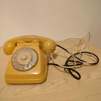Telefono a disco vintage anni '70