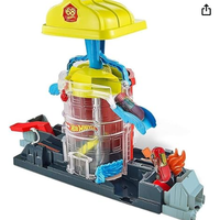 Hot Wheels GJL06 Super Fire House Rescue Play Set